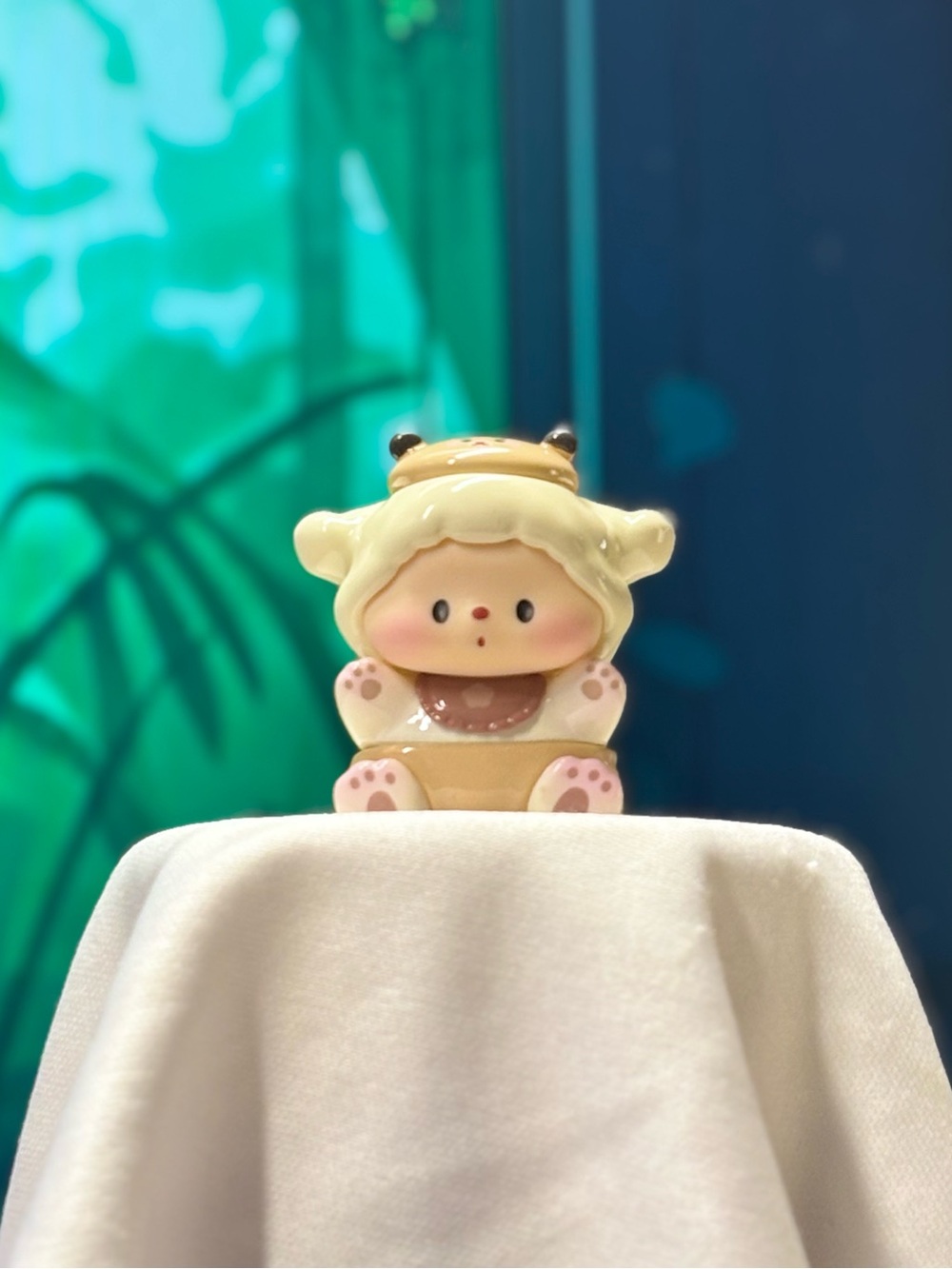 Luludog Baby Diary mini bean series blind box figure | sitting reindeer figure